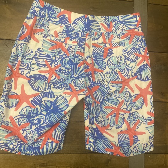 Lilly Pulitzer Womens 0 The Chipper Starfish Bermuda Coastal Bermuda Shorts - Picture 6 of 6